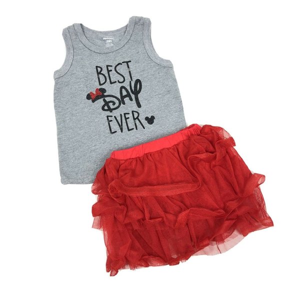 Other - Minnie Mouse Tutu Outfit Set Girl Birthday Trip